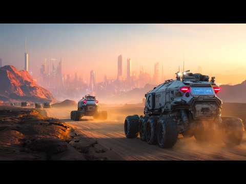 Future City on Mars: Where Humans Built the Atmosphere | Sci-fi AI Short Film (4K)