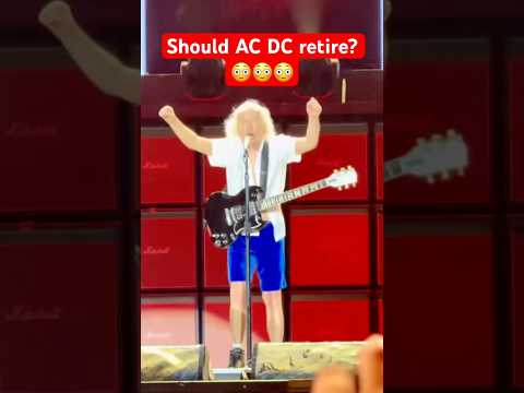 😭 It’s SAD to see AC/DC like this #acdc
