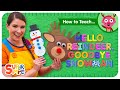 How To Teach The Super Simple Song Hello Reindeer Goodbye Snowman Classroom Song For Kids