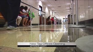 New tag offices opening