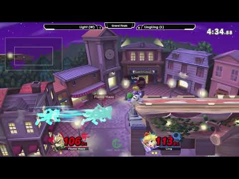Smash Ultimate: LingLing (Peach) V Light (Fox) - Synthesis 3 Tournament SSBU