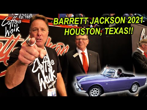 BARRETT-JACKSON 2021 HOUSTON, TEXAS!! + Inside look at selling cars at auction!