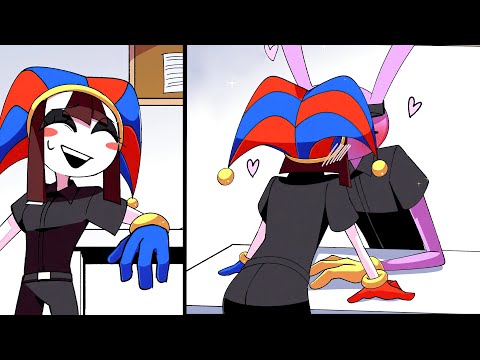 Sweet Kiss 💋| Jax x Pomni | The Amazing Digital Circus Comic | TADC