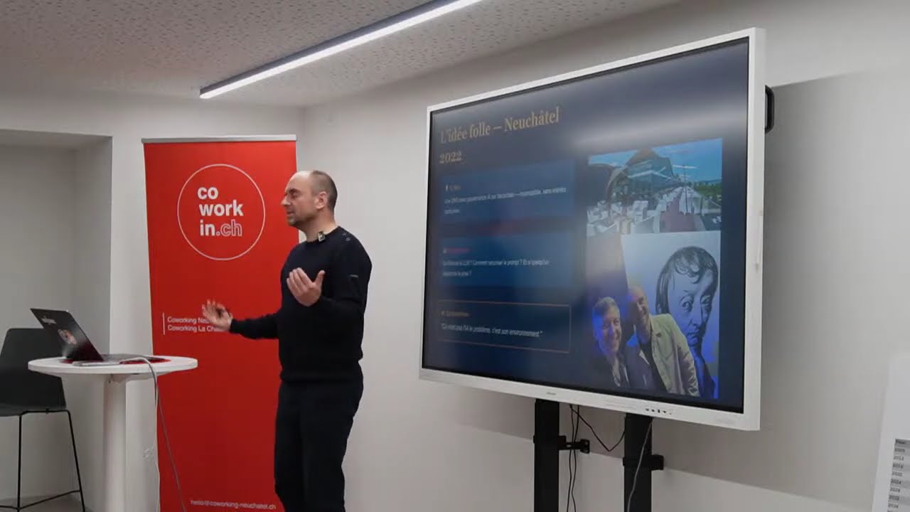 La Vie Éternelle — Arnaud Vincent · Cryptotalk Neuchâtel