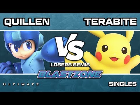 PSG Blastzone: STR | Quillen (Mega Man) vs Terabite (Pikachu) - Losers Semis