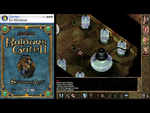 Baldur's Gate II: Shadows of Amn ... (PC) [2000] Gameplay
