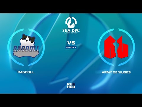 Ragdoll vs Army Geniuses, DPC SEA 2021/22, bo3, game 1 [Mortalles & Adekvat]