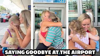 We Had To Say Goodbye at the Airport After 1 Year Apart… 🥺