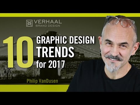 10 Trends In Graphic Design for 2017 now with 5