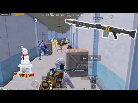 INSANE POWER of MG3😱Pubg Mobile