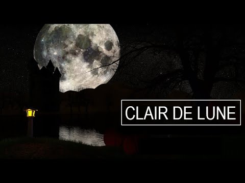 CLAIR DE LUNE - CLAUDE DEBUSSY - 3 HOUR EXTENDED