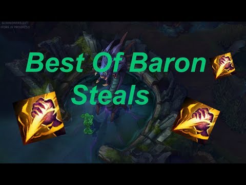Best Of Baron Steals | League Of Legends #7