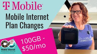 T-Mobile Mobile Internet Data Plan Changes - 100GB / $50 Now Available For All Data Devices