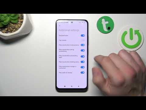 How to Enable/Disable Screen Locking Sound on POCO X5 - Sound Settings