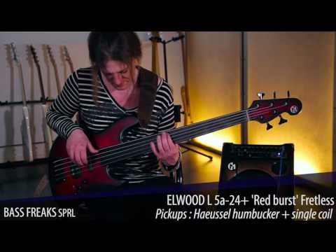 Maruszczyk Elwood L 5A-24 Fretless Live Demo - BassFreaks.net
