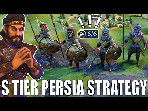 Civ 6 | I've Been Sleeping On This AWESOME Cyrus Strategy!!! – (#2 Deity Persia Civilization VI)