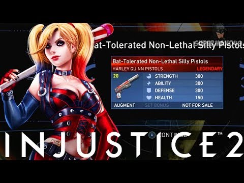 I Got The Harley Quinn LEGENDARY GEAR! - Injustice 2 "Harley Quinn" Legendary Gear Gameplay