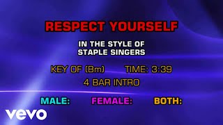 The Staple Singers - Respect Yourself (Karaoke)