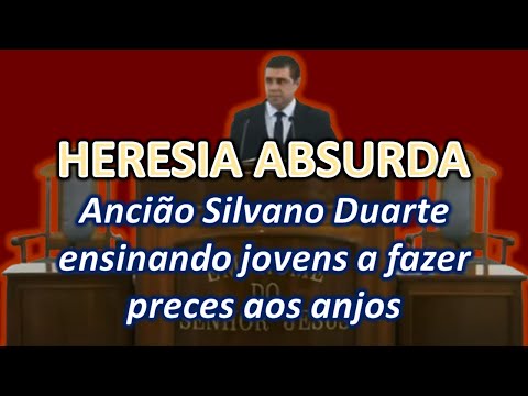 ABSURDO: ancião ensina fazer preces aos anjos - A prova da Pregação Triunfalista e heroica da CCB.