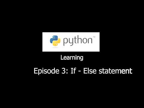 Learning Python With Me Episode 3 If Else Statement In Python