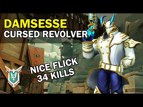 Nice Flick 34 Kills DamsESSE Androxus Paladins Competitive (Master) CURSED REVOLVER