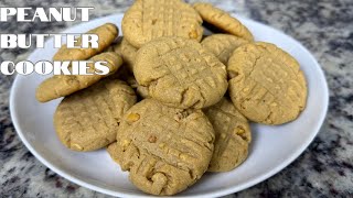 HOW TO MAKE PEANUT BUTTER COOKIES | CLASSIC PEANUT BUTTER COOKIES