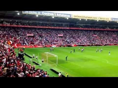 Gol de Lekic al Tenerife visto desde la grada.