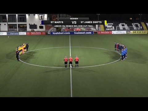 St Marys v St James Swifts - Under 18s Dennis Weldon Cup Final - 11th January 2020