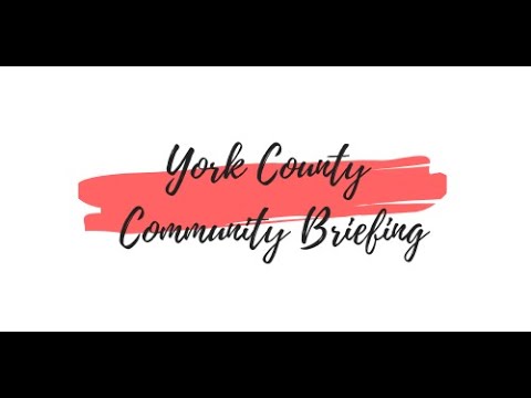 Thumbnail Image For York County Community Sector Briefing October 1, 2020 - Click Here To See