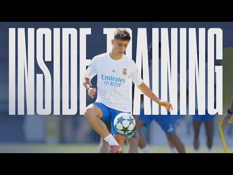 💪 Final training session ahead of Champions League opener! | Real Madrid