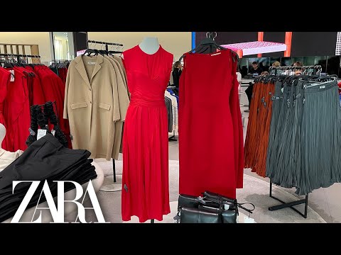 ZARA NOVA COLEÇÃO OUTONO-INVERNO 2023-2024 / STATEMENT RED
