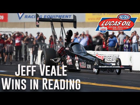 Jeff Veale wins Top Alcohol Dragster at Pep Boys NHRA Nationals