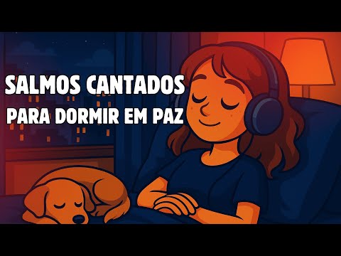 Durma Nos Braços de Deus com Esses Salmos | Salmos 1 a 8 Cantados para Dormir