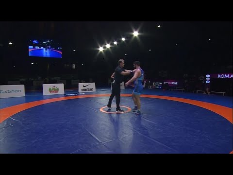 GOLD FS - 97 kg: A. SARITOV (ROU) v. A. SADULAEV (RUS)
