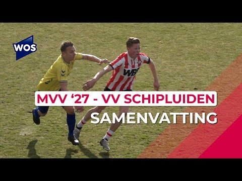 Remontada In Maasland! | Samenvatting MVV '27 - VV Schipluiden