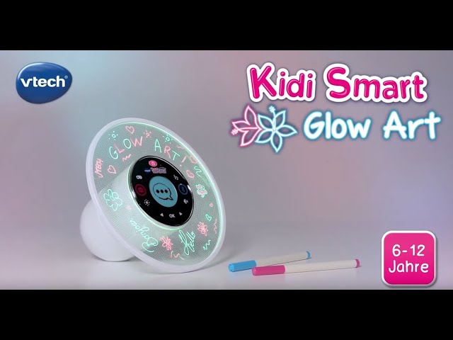 Vidéo teaser pour KidiSmart Glow Art Democlip von VTech
