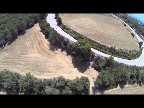 Crash QuadcopterJJRC H16 Tarantula X6 with Go Pro Hero 3