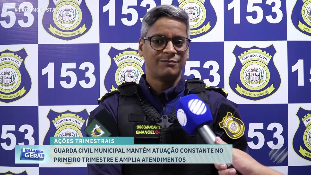 GCM de Lucas do Rio Verde registra 1.683 ocorrências e alta na violência doméstica