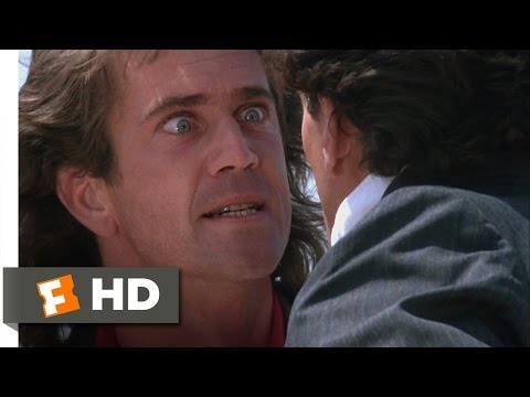 Lethal Weapon (4/10) Movie CLIP - Do You Really Wanna Jump? (1987) HD