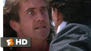 Lethal Weapon (4/10) Movie CLIP - Do You Really Wanna Jump? (1987) HD