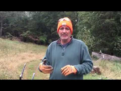 Easy Simple Way To Split Big Large Firewood Rounds Logs Without A Splitter