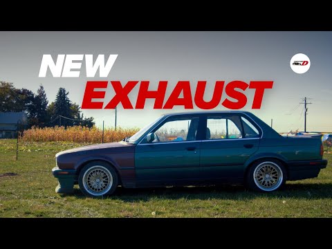 Installing A Much-Needed Exhaust On The E30 | Sound's Fantastic!