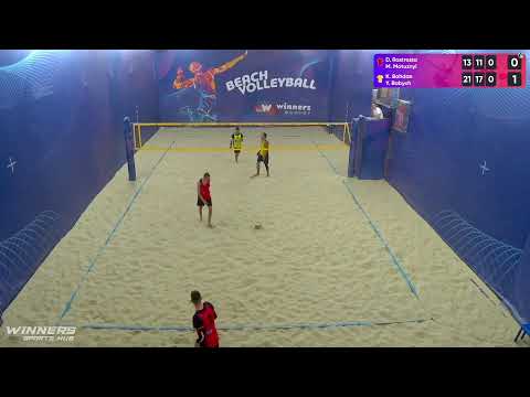 15:45 D. Rastrosta / M. Motuznyi - K. Bohdan / Y. Babych 31.08.2022 | Winners Beach Volleyball