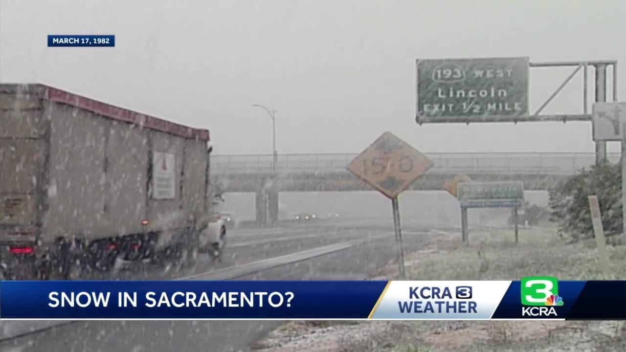 Where does it snow near Sacramento?