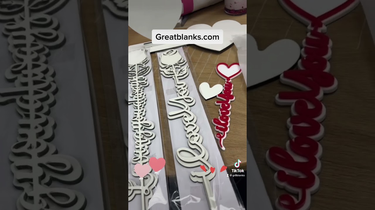 Valentines Sublimation Blanks