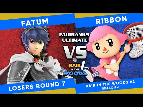Bair in the Woods 2: Fatum (Marth, Joker) vs Ribbon (Villager, Isabelle) - SSBU Losers Rd 7