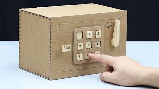 Build a Safe with Combination Number Lock from Car