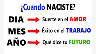 DIME tu Fecha de NACIMIENTO! 📅 Sabrás tu DESTINO y Personalidad (Influye en TODO lo que TE PASA)