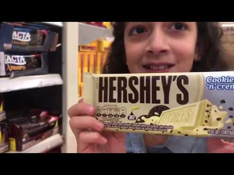 COMPREI TODAS AS BARRAS DE CHOCOLATE DO MERCADO