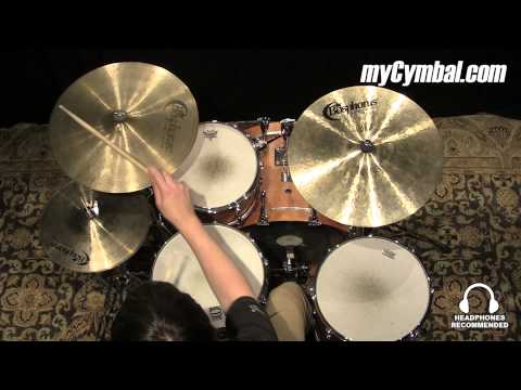 Bosphorus Cymbals Traditional Series Box Set 20" Ride - 16" Crash - 14" Hi-Hat - Cymbal Bag image 6